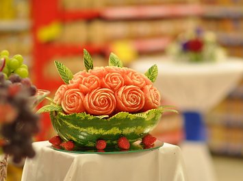 Sculpturi fructe Nunta Bacau